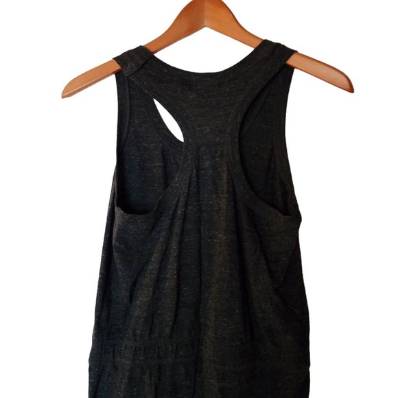 Nike Romper One Piece Vintage Gym Jumpsuit Shorts Tank Gray Size M Medium - Picture 11 of 13